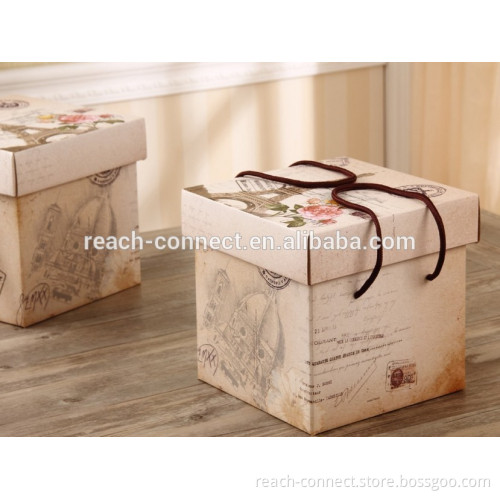 beautiful gift box paper box packaging box supplier full printed colorful box